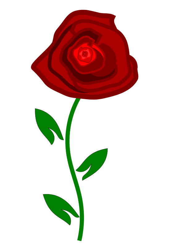 clipart chat rose - photo #19