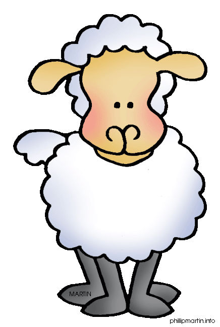 free clip art cartoon sheep - photo #34