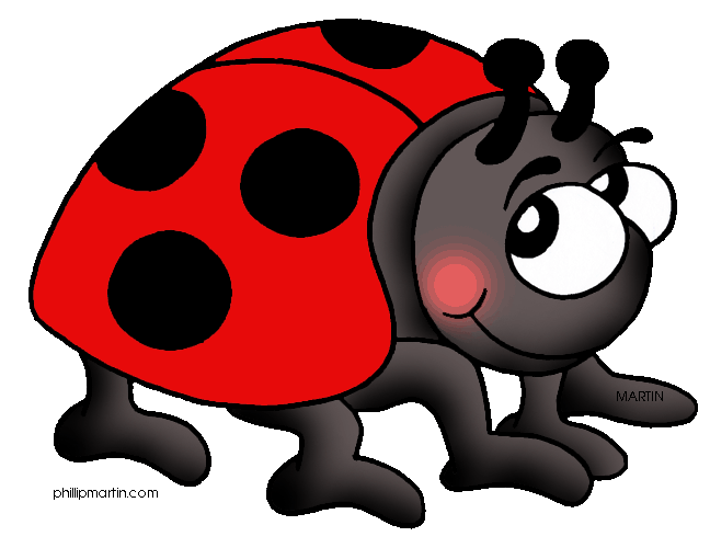 clipart ladybug black and white - photo #38