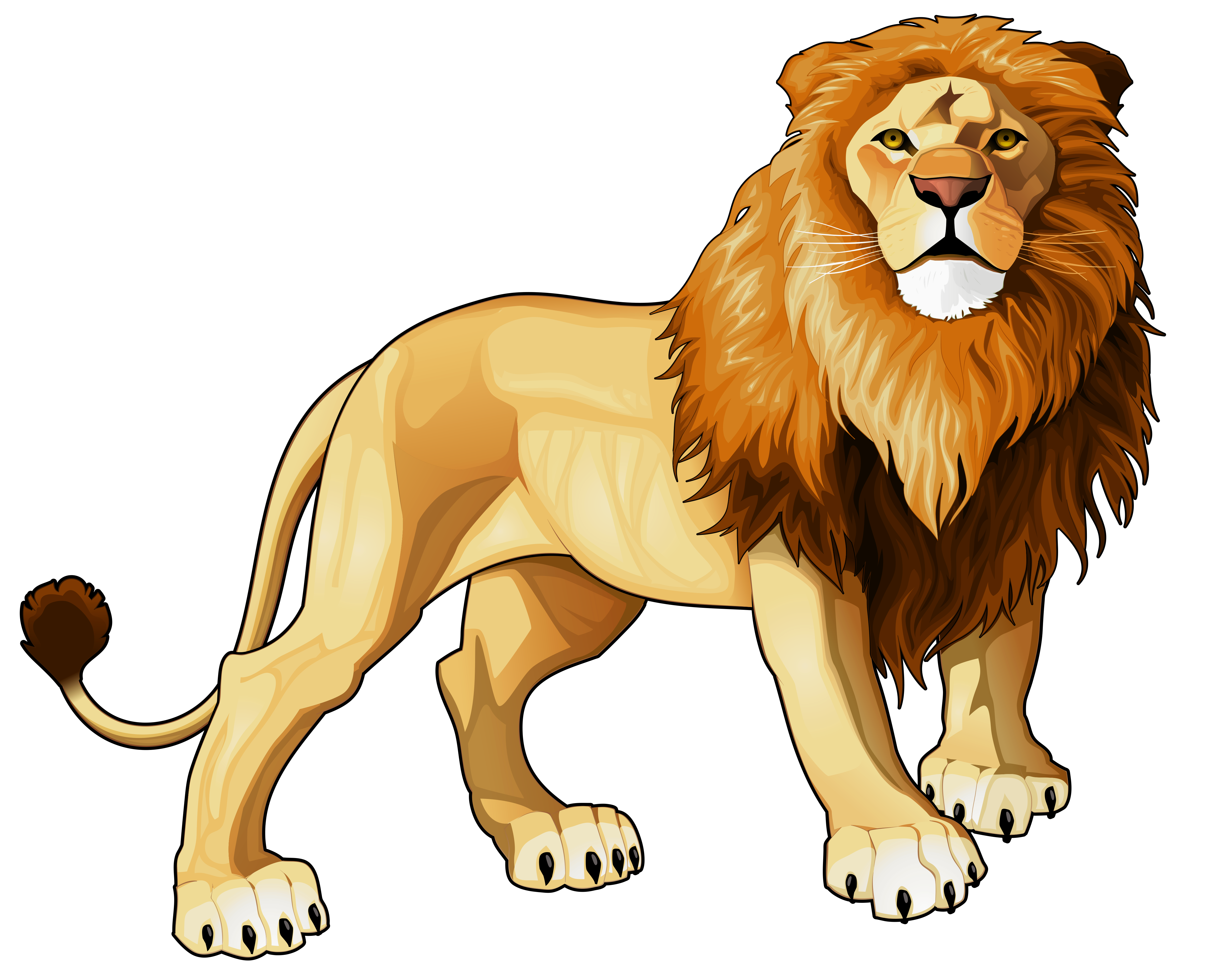 lion clip art free download - photo #40