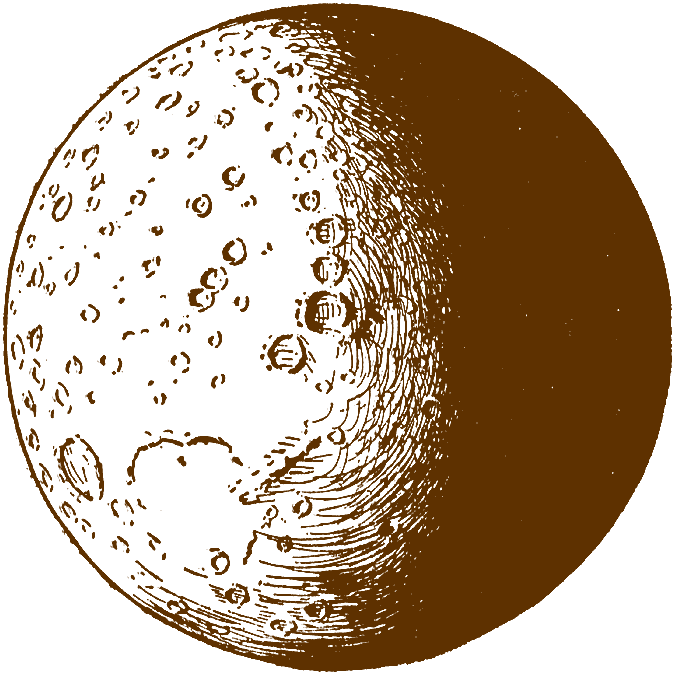 clipart of the moon - photo #17