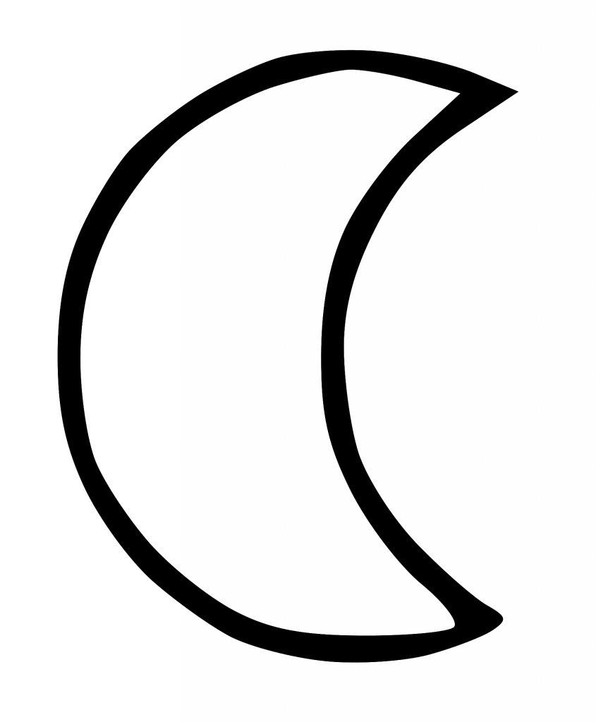 clipart of crescent moon - photo #23
