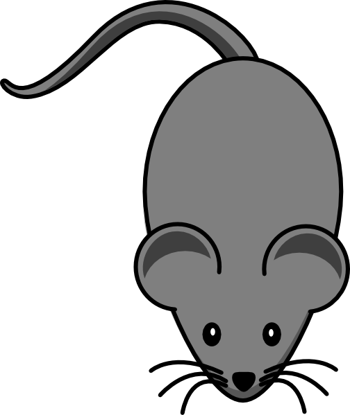 black and white mouse clipart free - photo #33
