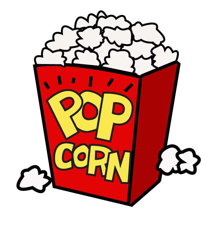 free clipart popcorn bag - photo #33