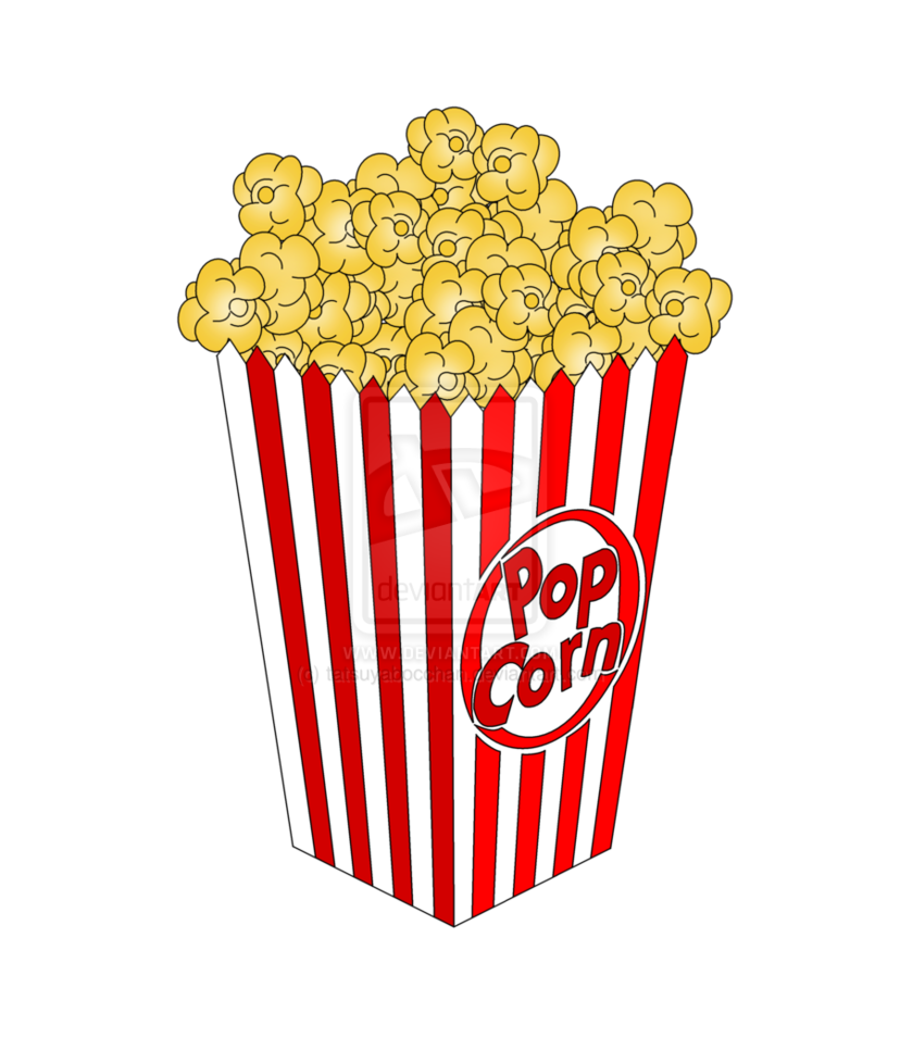 clipart movie popcorn - photo #25