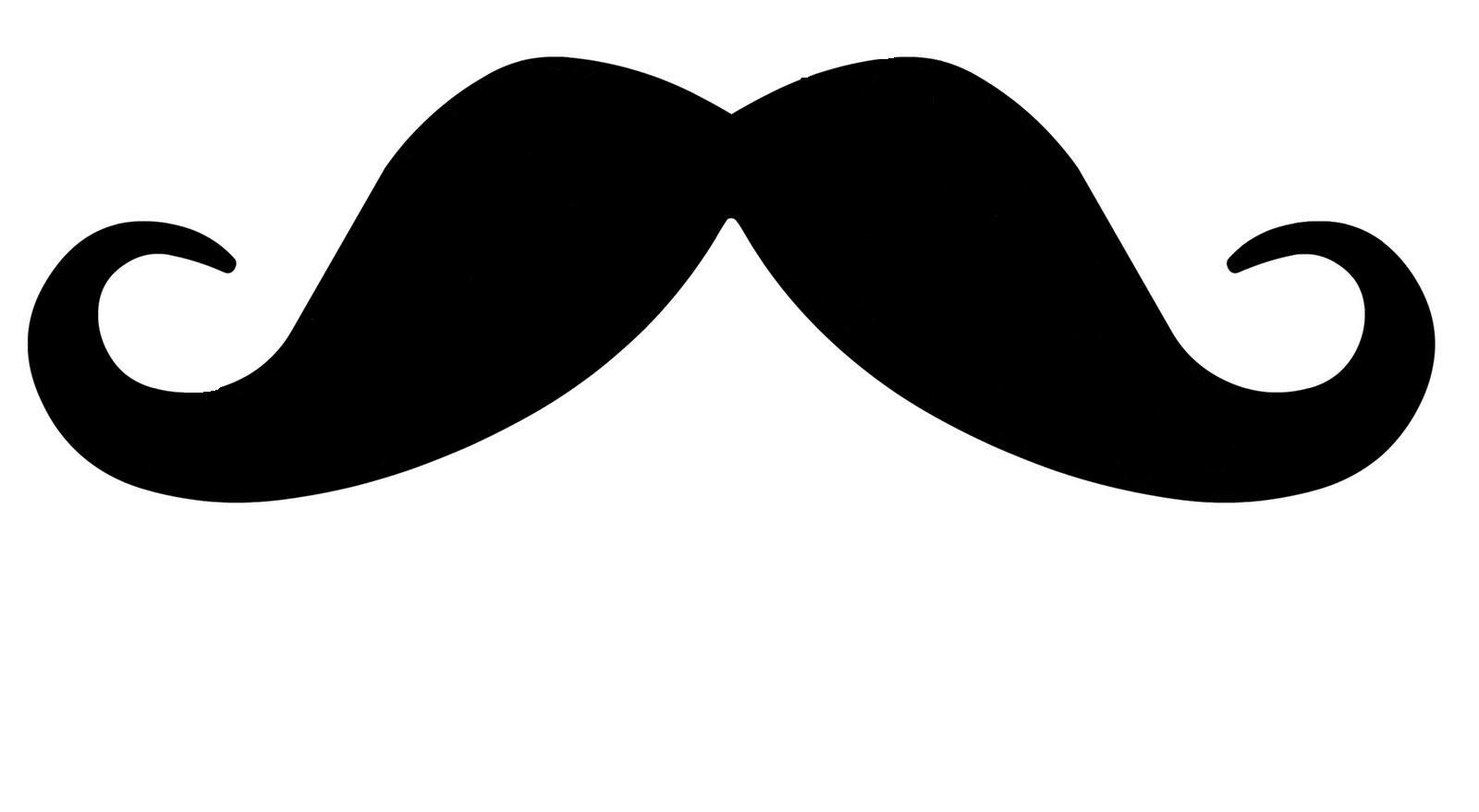 mustache clipart no background - photo #21