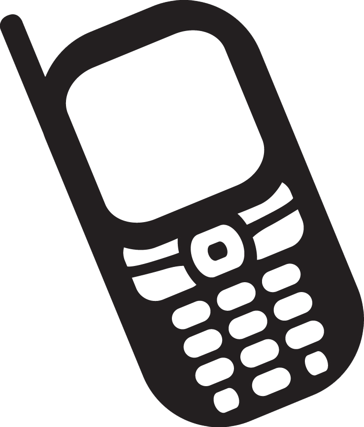 no mobile phone clipart - photo #22