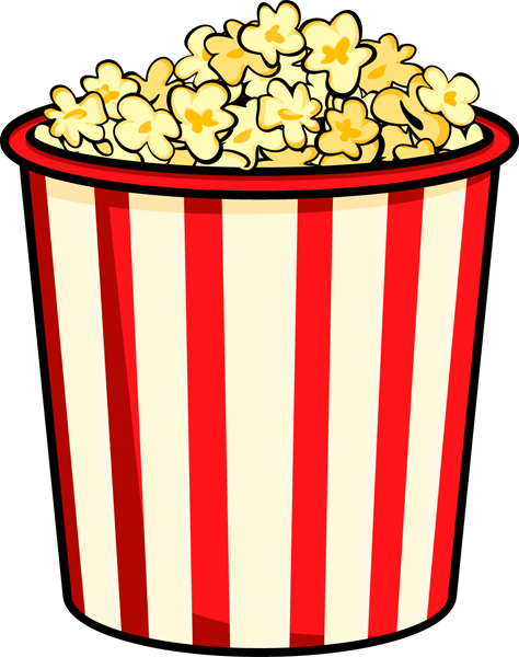 clipart movie popcorn - photo #11