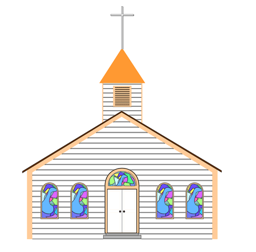 free animated church clip art - photo #17