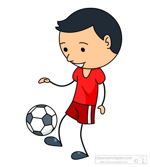 clipart of girl playing soccer - photo #28