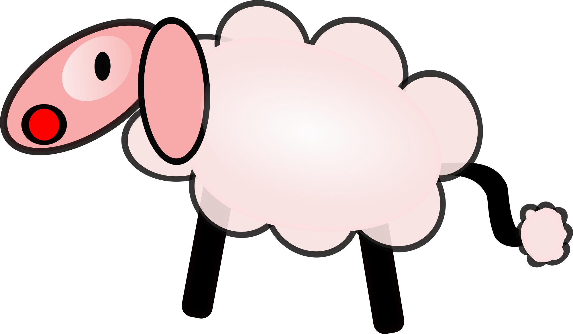 clipart of sheep - photo #28