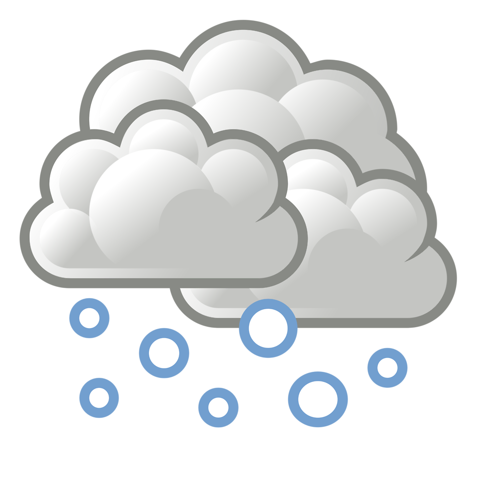 clipart snow clouds - photo #12