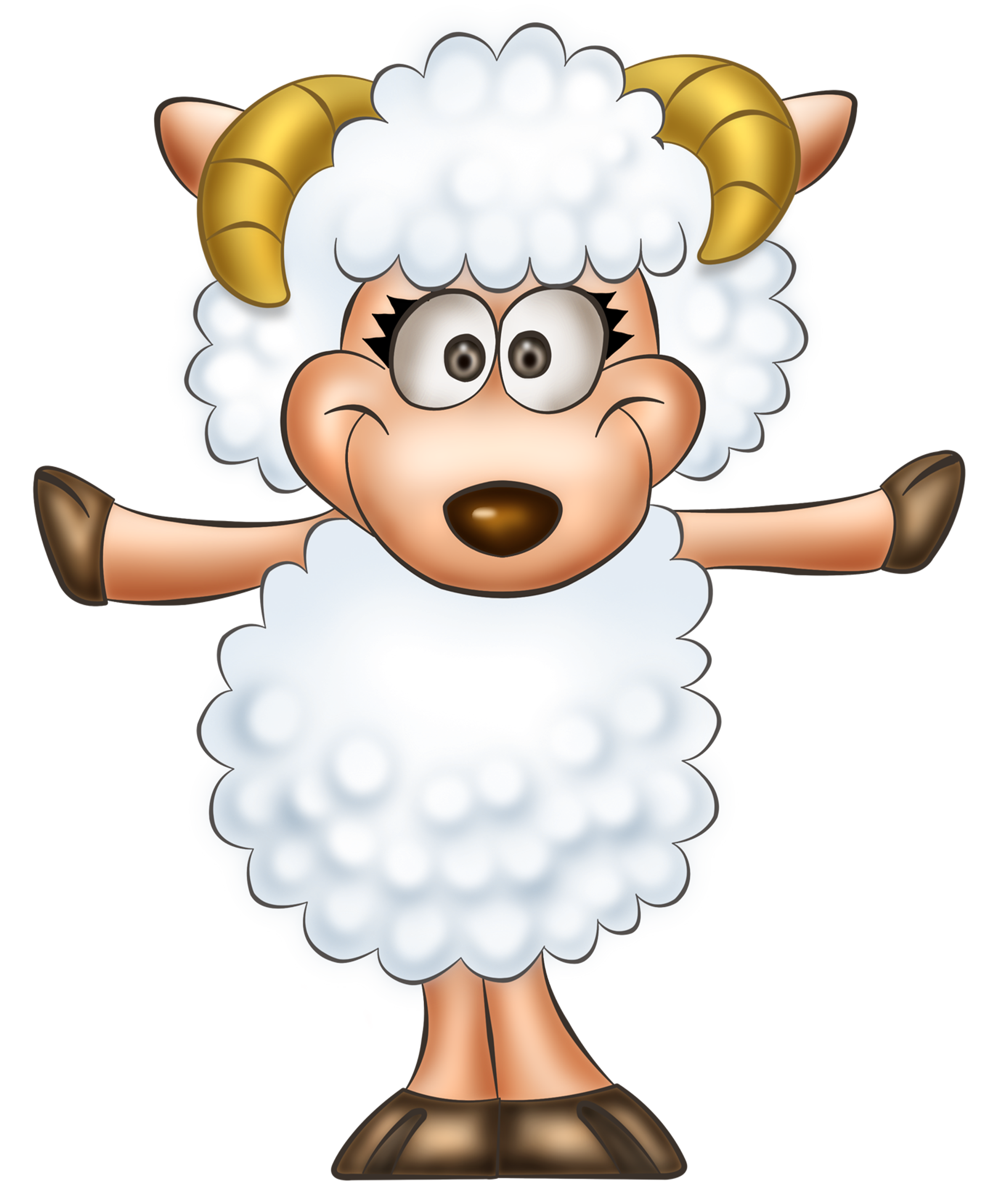clipart cartoon sheep - photo #49