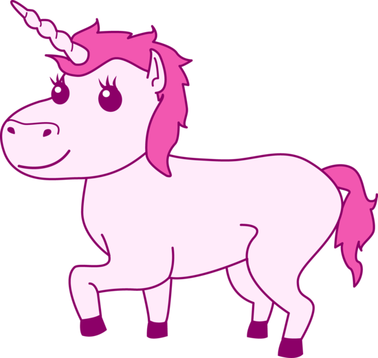 free cartoon unicorn clipart - photo #11