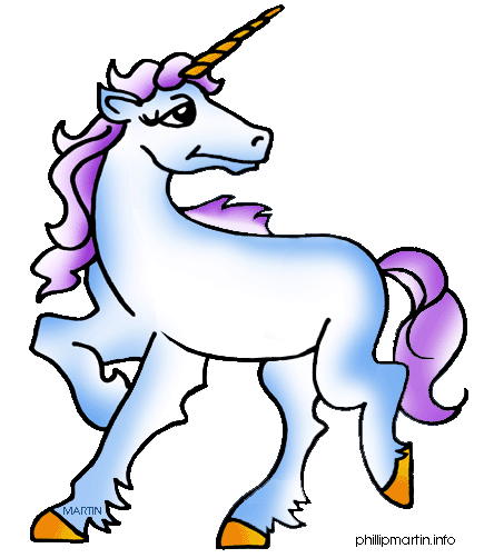 animated unicorn clipart - photo #28