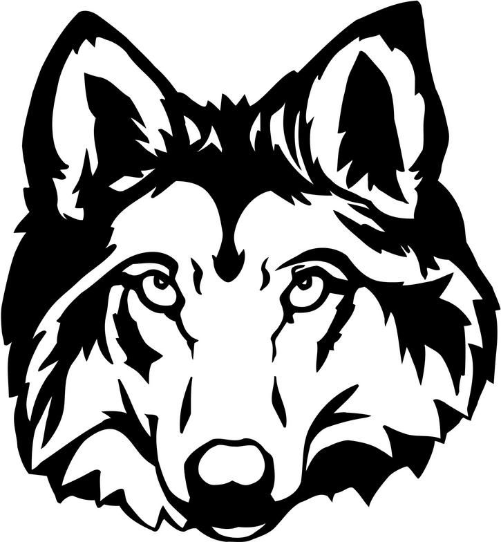 free clip art wolf pack - photo #44