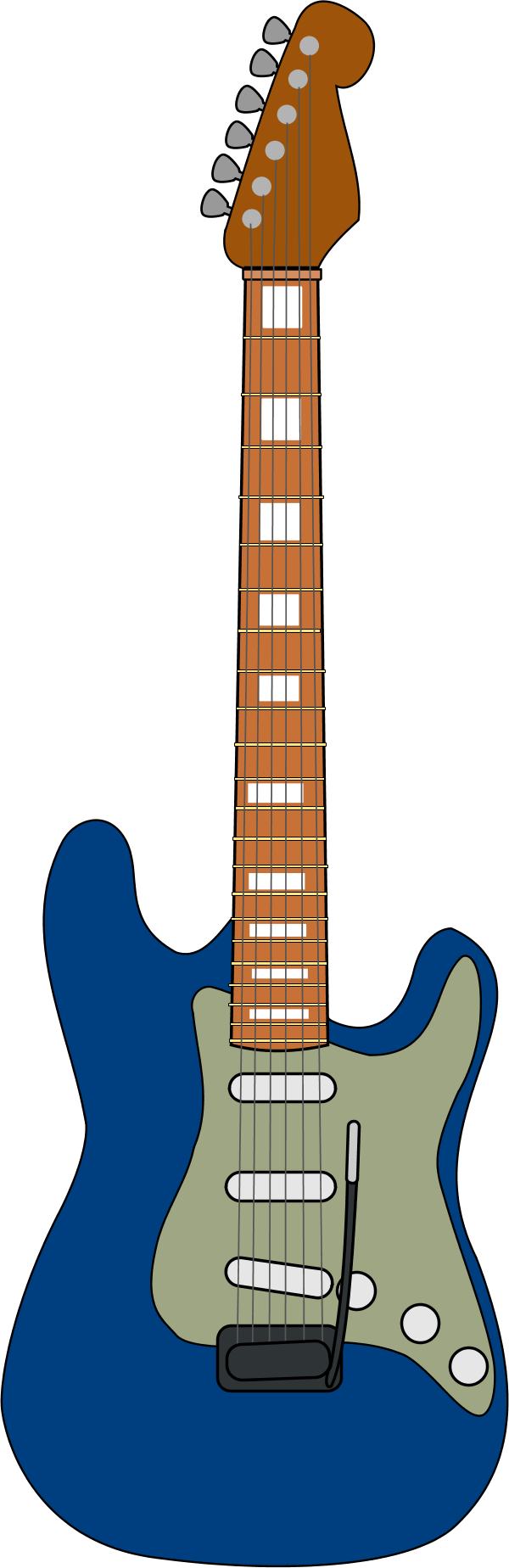 guitar clipart vector - photo #5