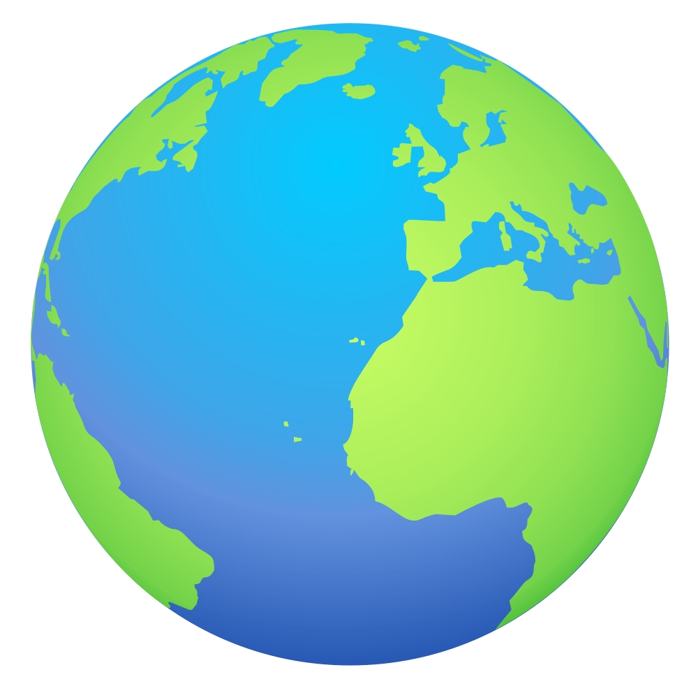 clipart world map globe - photo #42