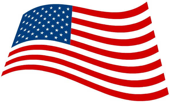 clipart american flag waving - photo #32