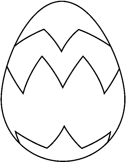 free egg clipart black and white - photo #32
