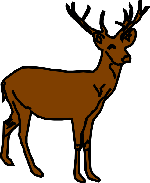 free clipart cartoon deer - photo #7