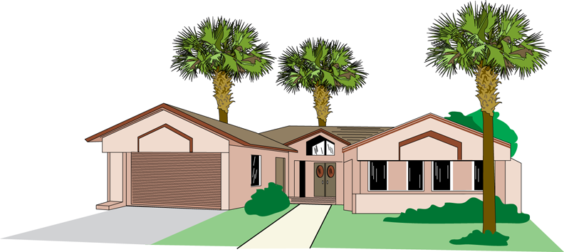 clipart houses for sale - photo #28