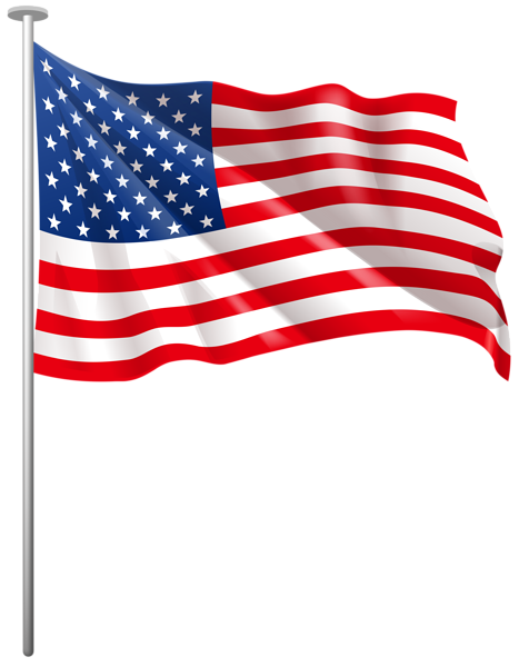 free vector clip art american flag - photo #34