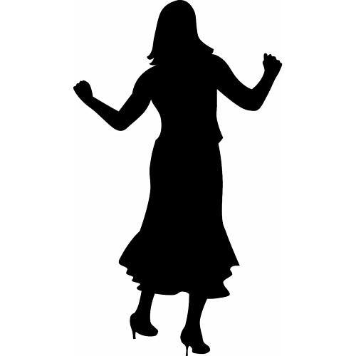 free dance clipart black and white - photo #25