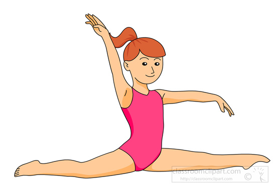 free clip art gymnastics cartoon - photo #21