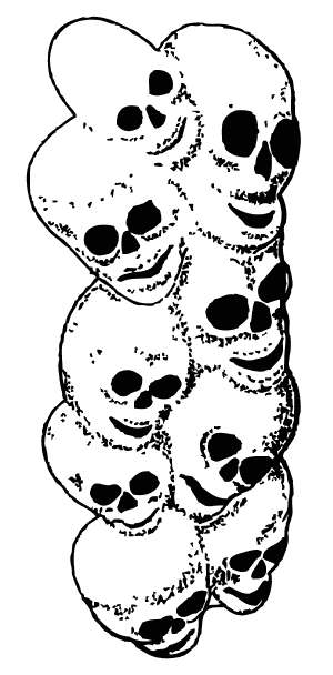 free halloween skull clip art - photo #7
