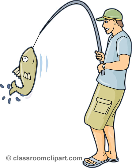 clipart of man fishing - photo #50