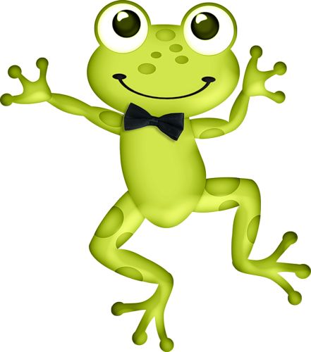 free girl frog clipart - photo #16