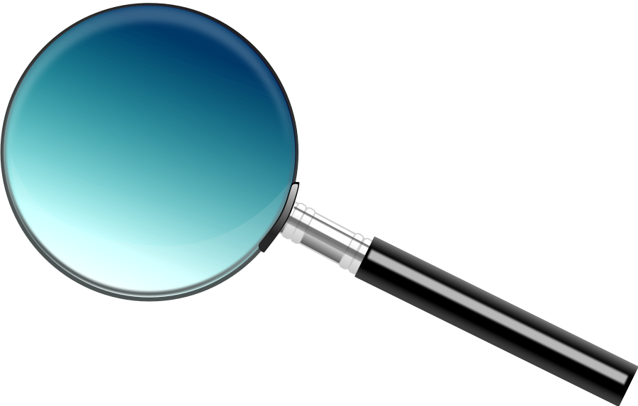 clipart magnifying glass - photo #29