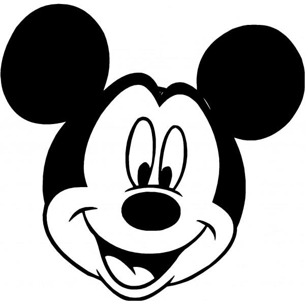 black mickey mouse ears clip art - photo #22