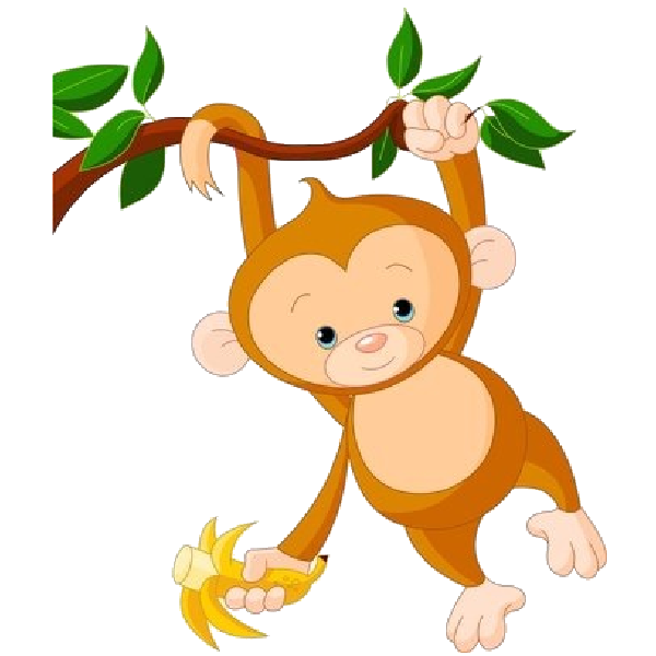 hanging monkey clipart - photo #26