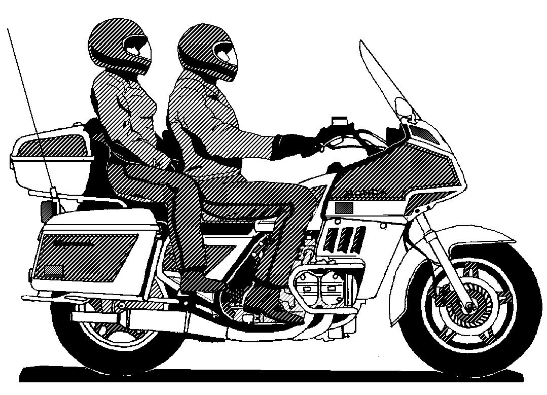 free cartoon motorcycle clipart - photo #46