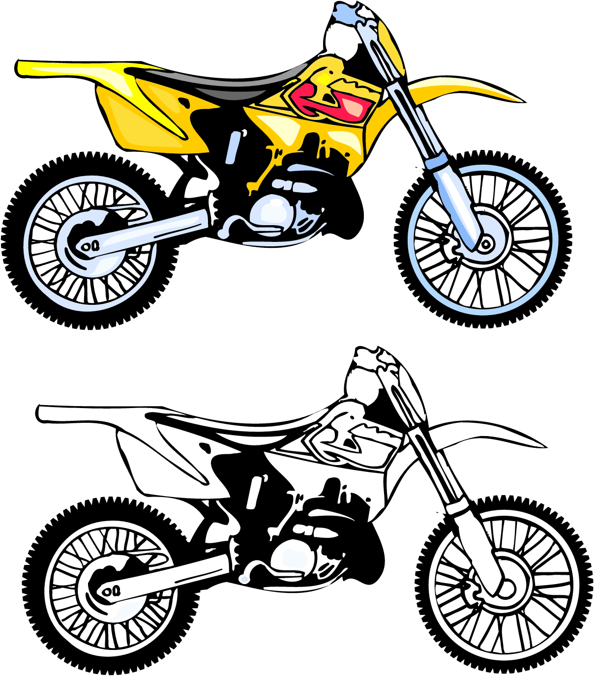 free animated motorcycle clipart - photo #44