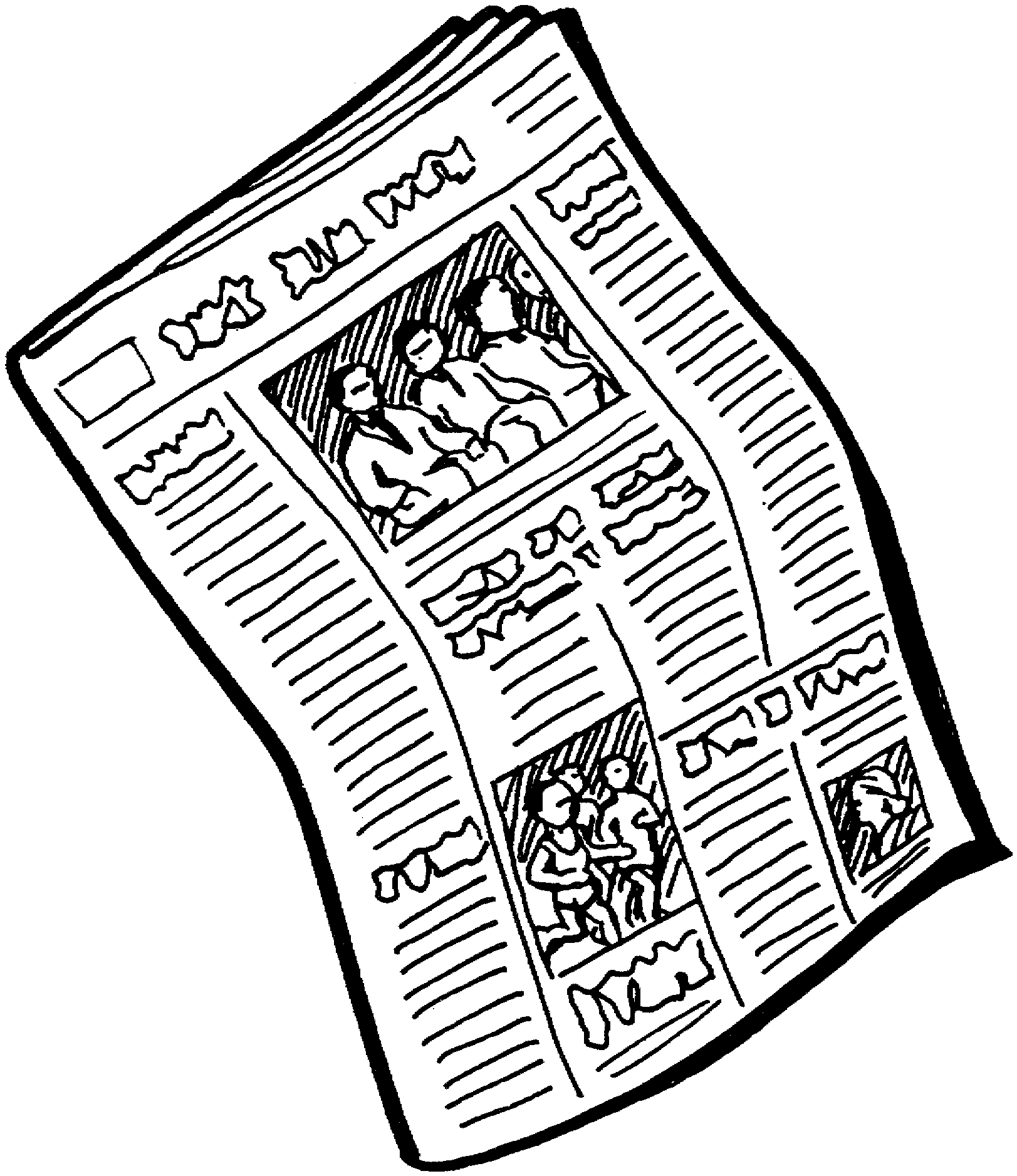 newspaper clipping clipart free - photo #13