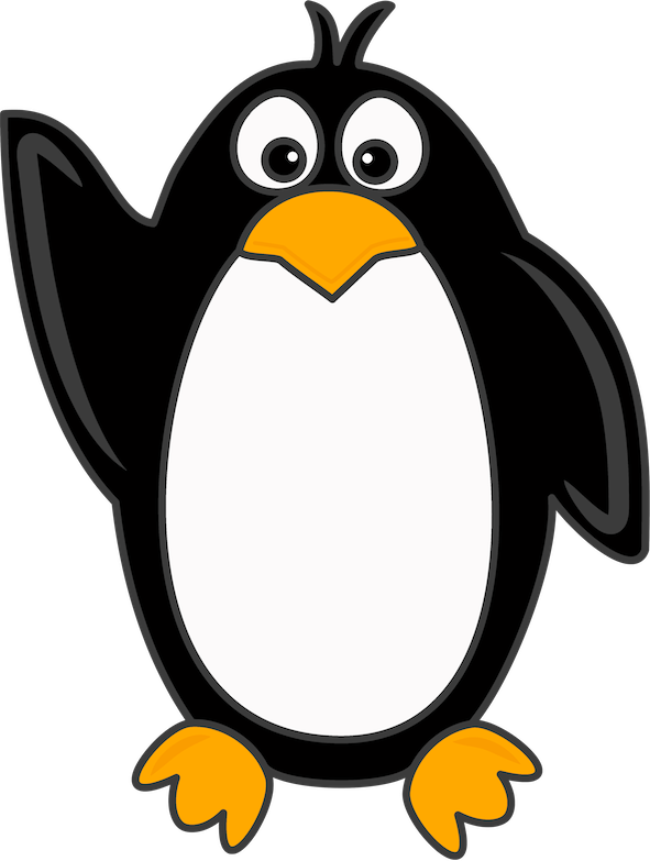 free animated penguin clip art - photo #20