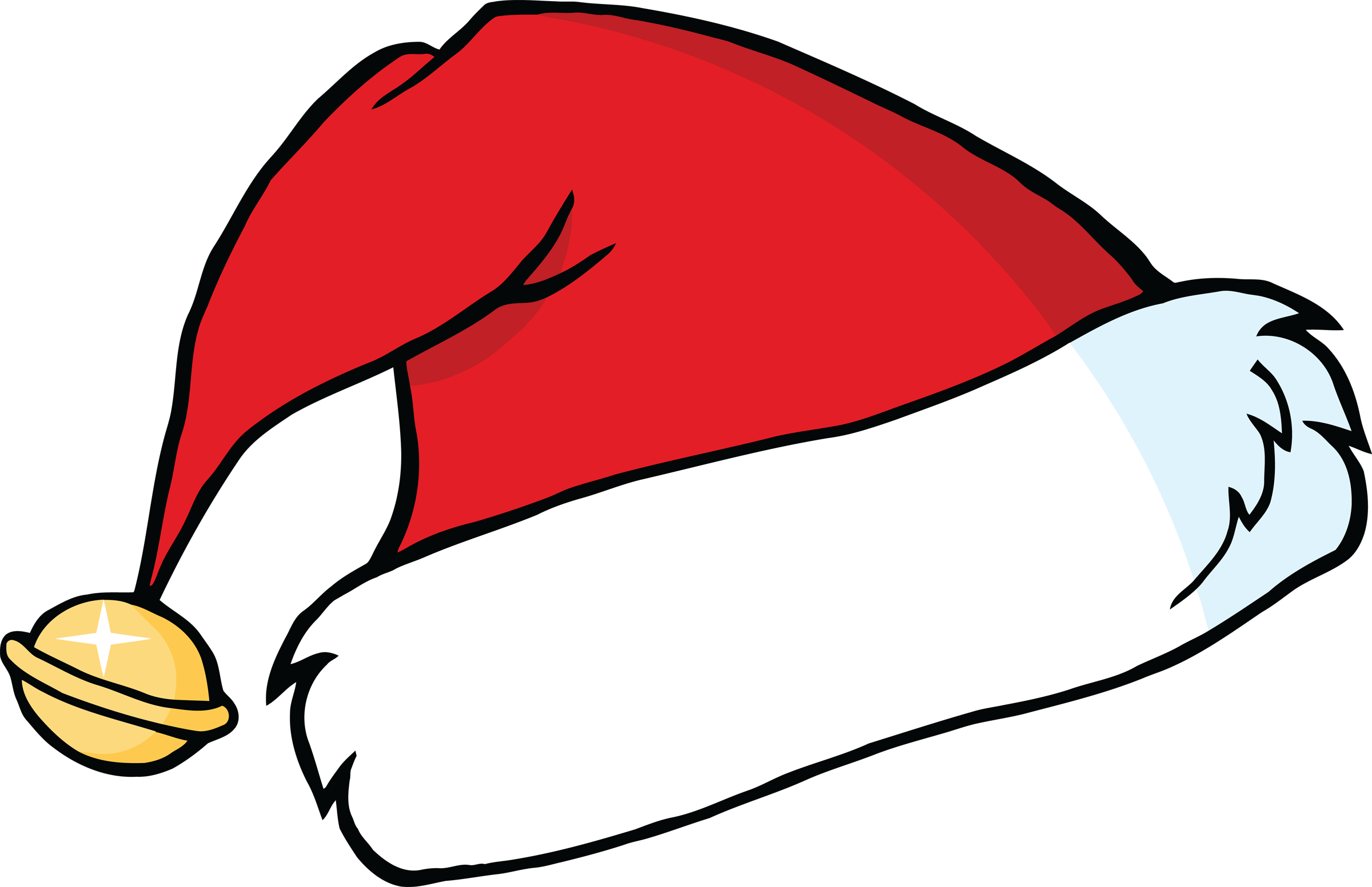 father christmas hat clipart - photo #12