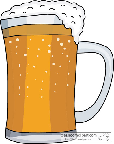 free beer drinking clipart - photo #27