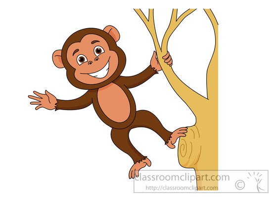 clipart monkey hanging - photo #29