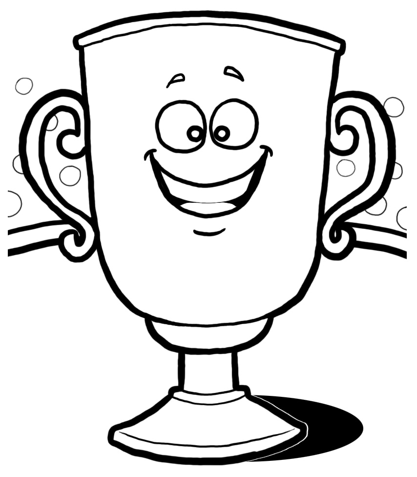 free clipart gold cup - photo #43