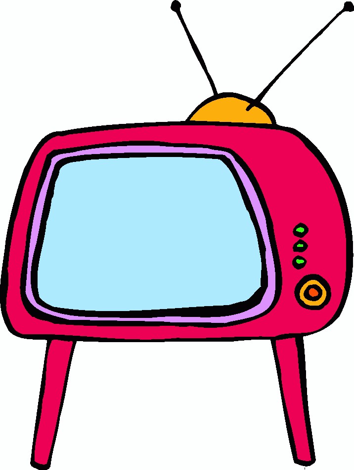 watch television clipart - photo #11