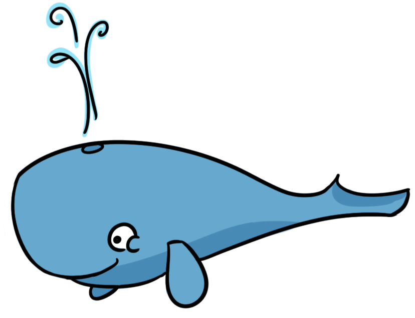 baby whale clipart - photo #43