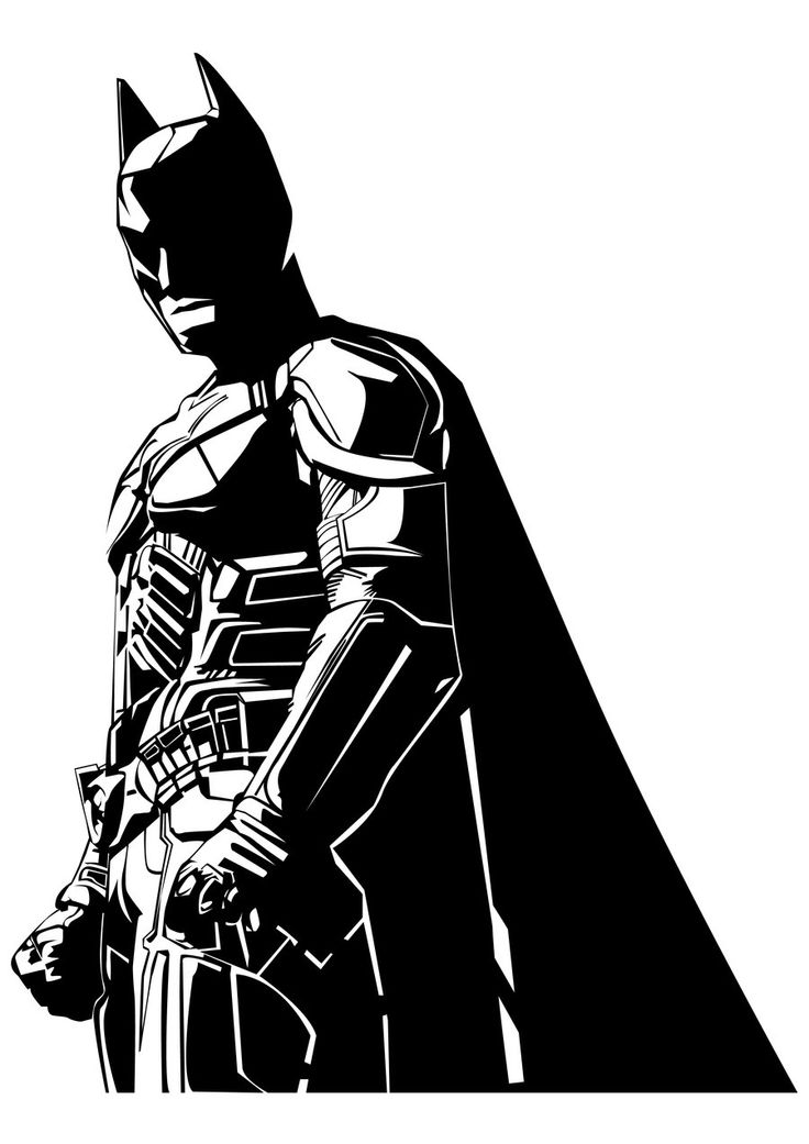 superman clipart black and white - photo #37