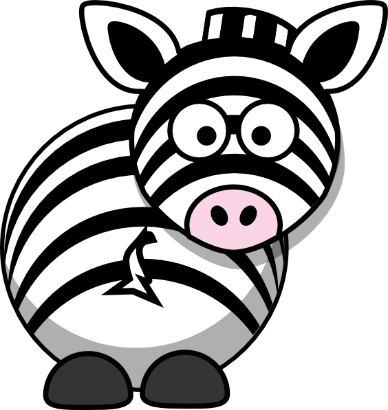 zebra animal clipart - photo #39