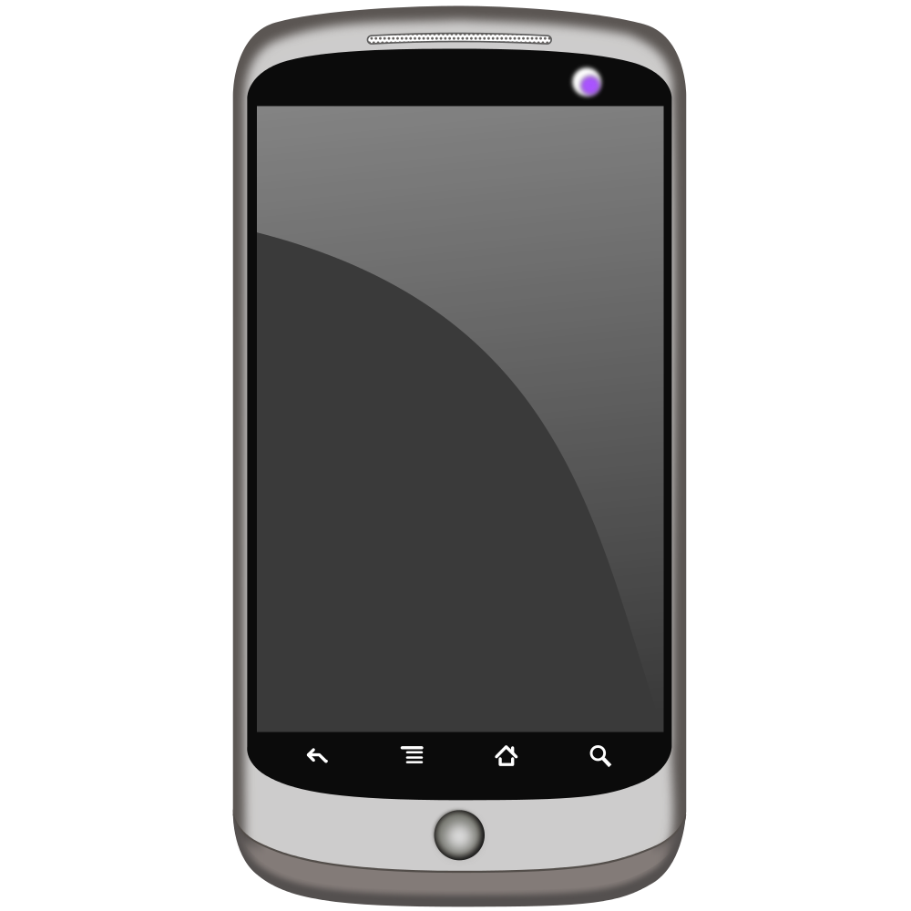 mobile phone clipart black and white - photo #26