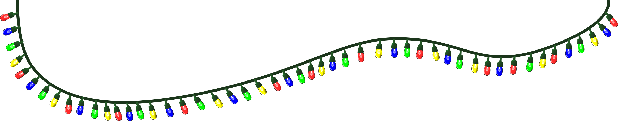 free holiday lights clipart - photo #47