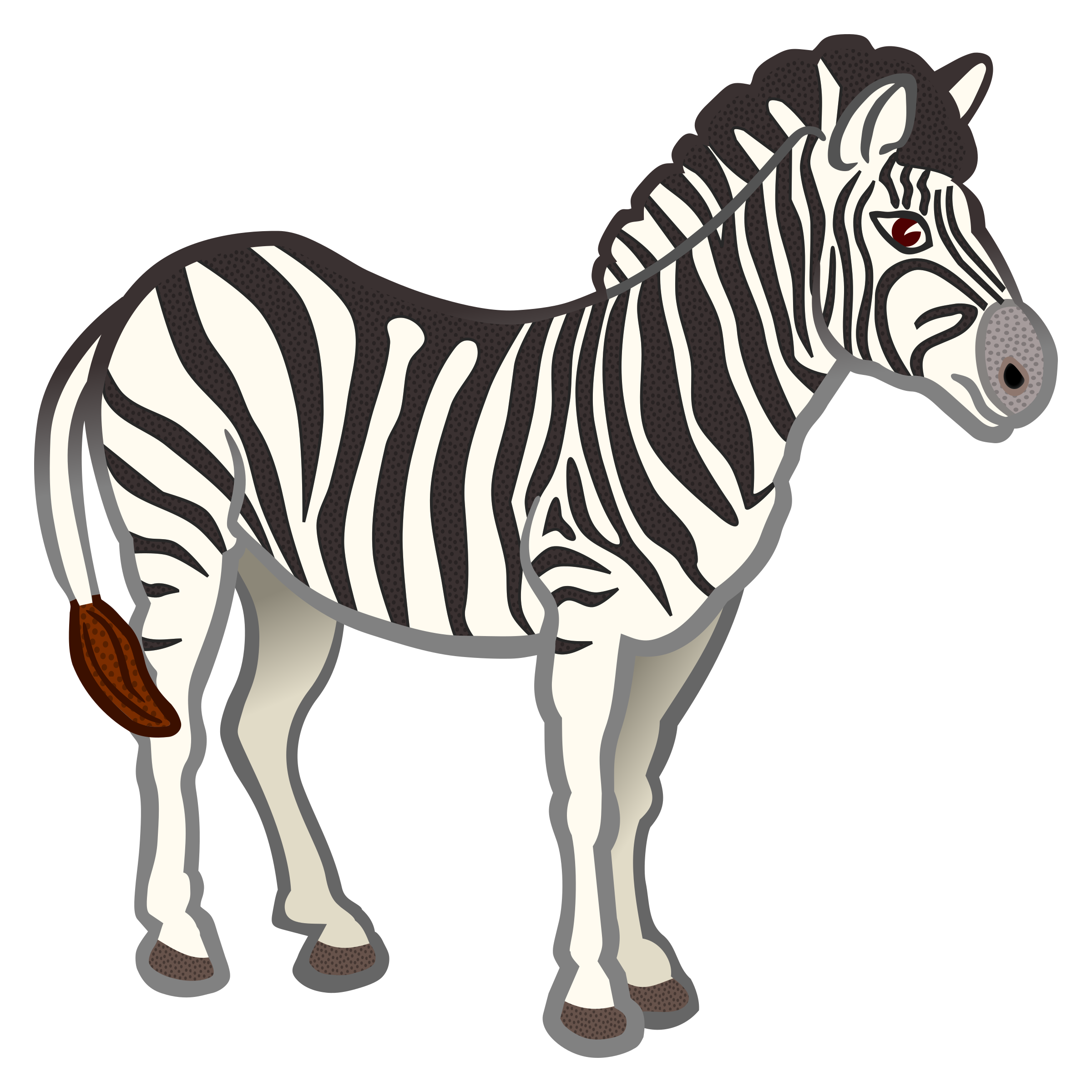zebra animal clipart - photo #22